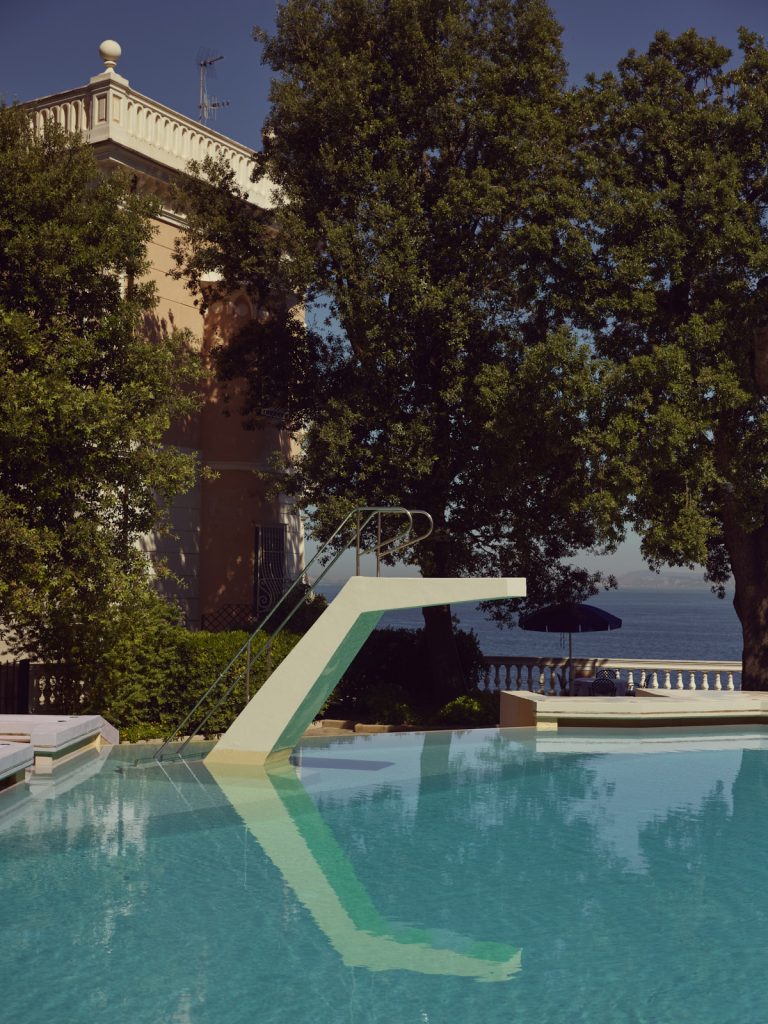 Pool and Diving Board