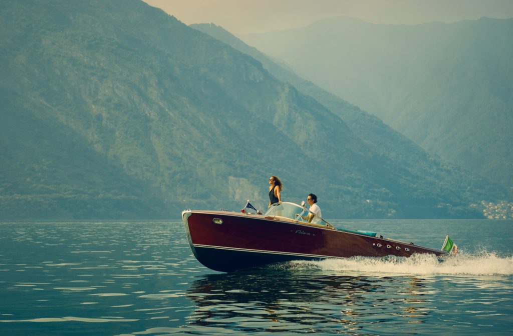Riva on Lake Como